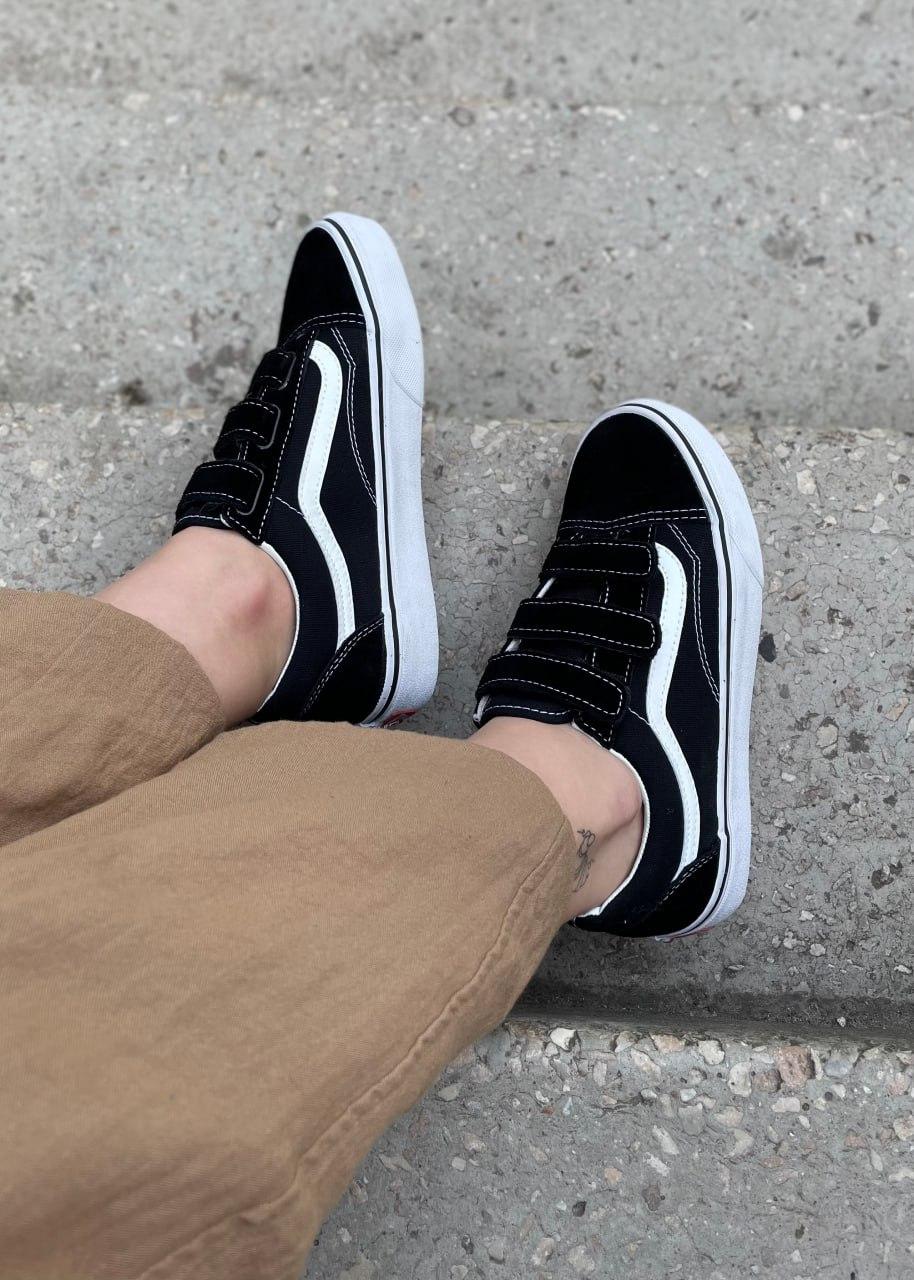 Vans Old Skool V Black White