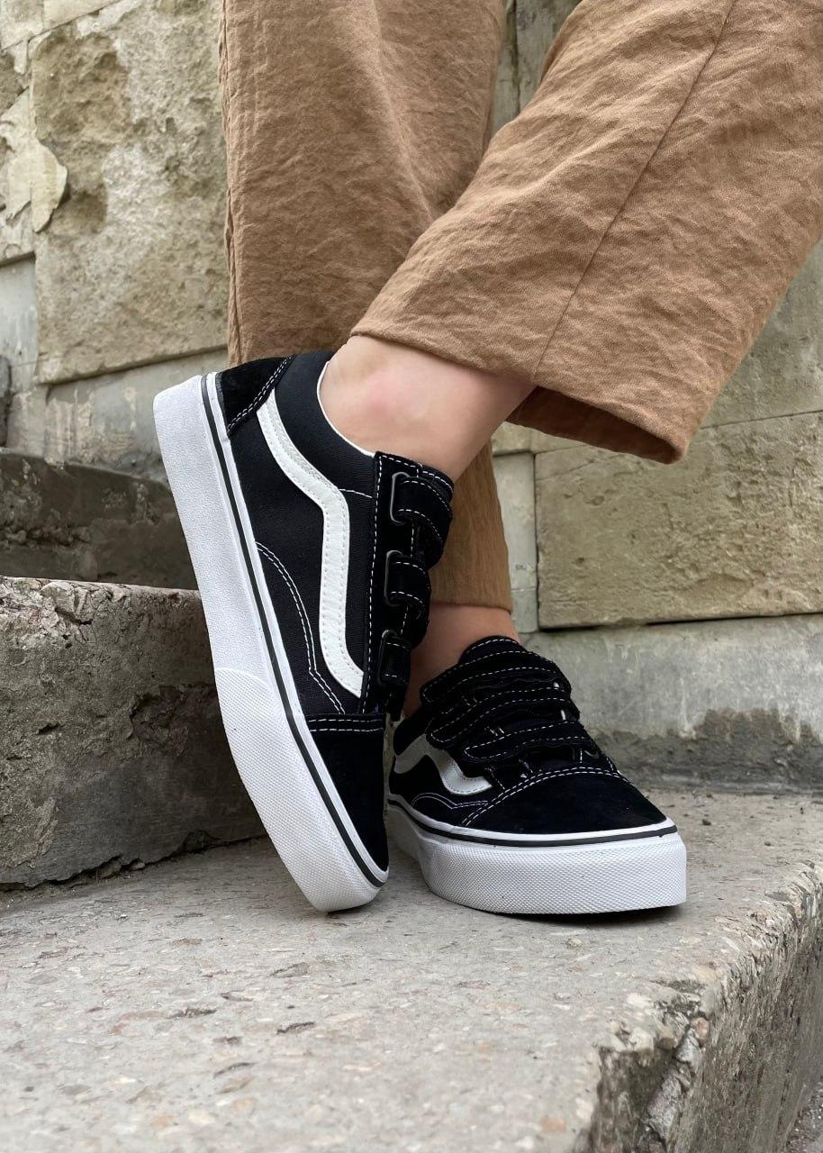 Vans Old Skool V Black White