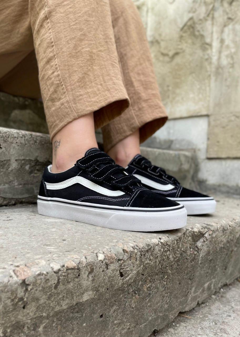 Vans Old Skool V Black White