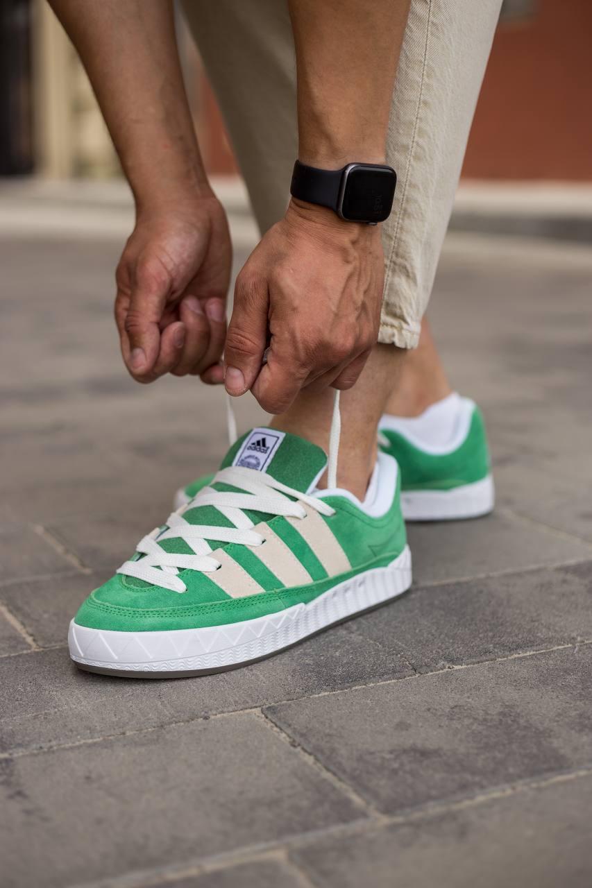 Adidas Adimatic Green White v2