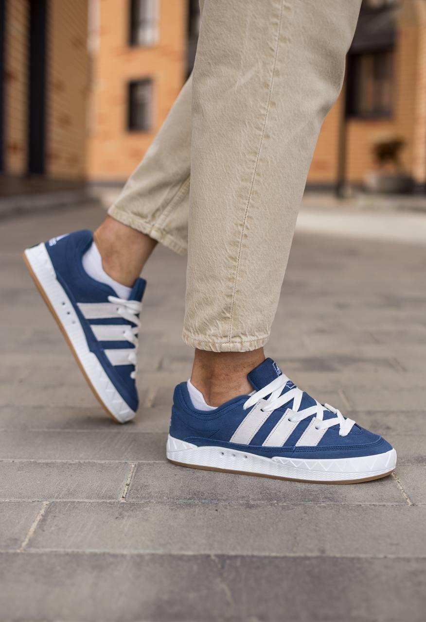 Adidas Adimatic Blue White