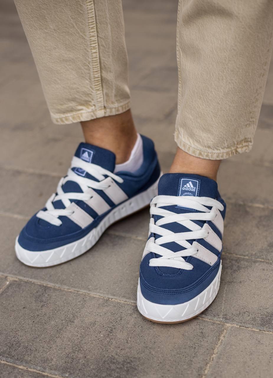 Adidas Adimatic Blue White