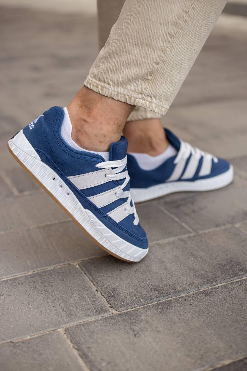 Adidas Adimatic Blue White