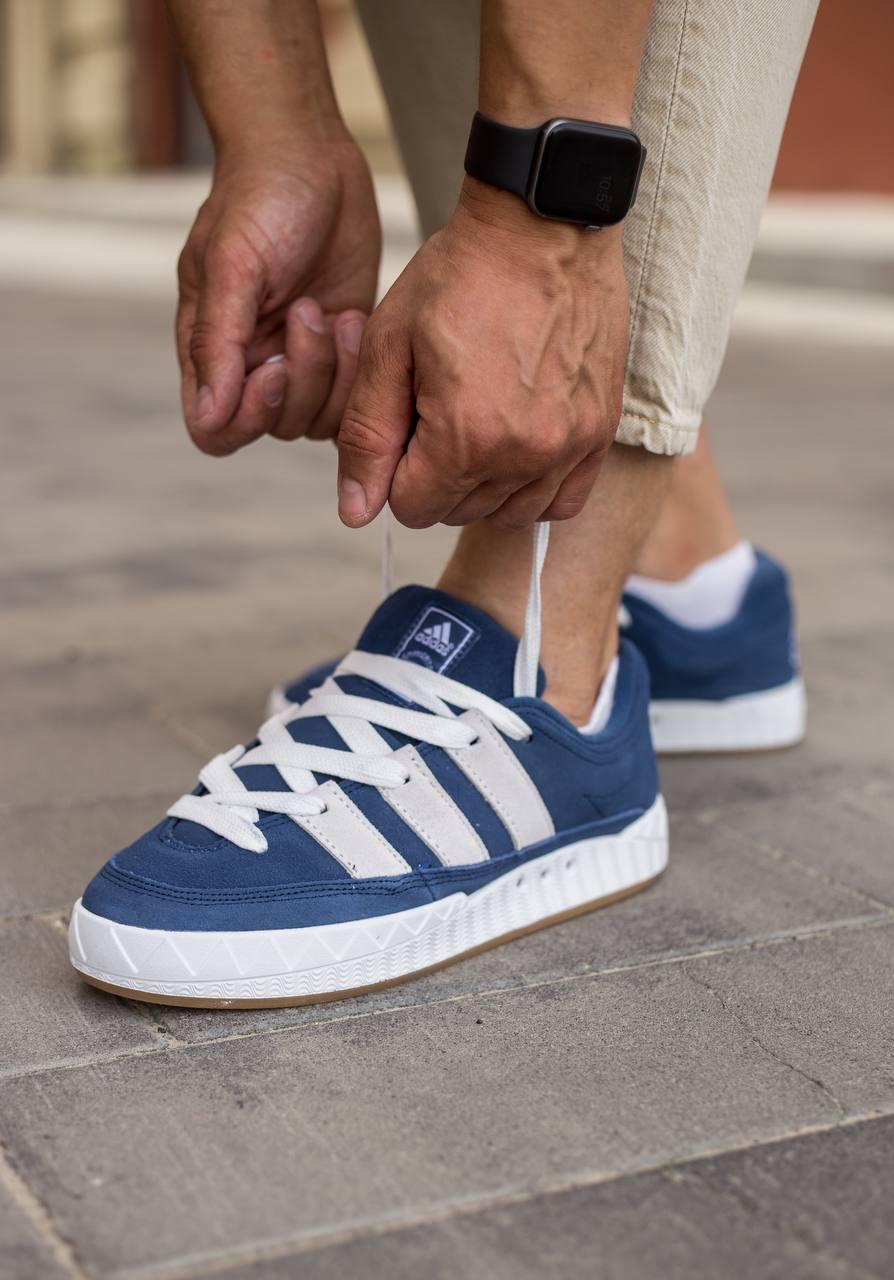 Adidas Adimatic Blue White