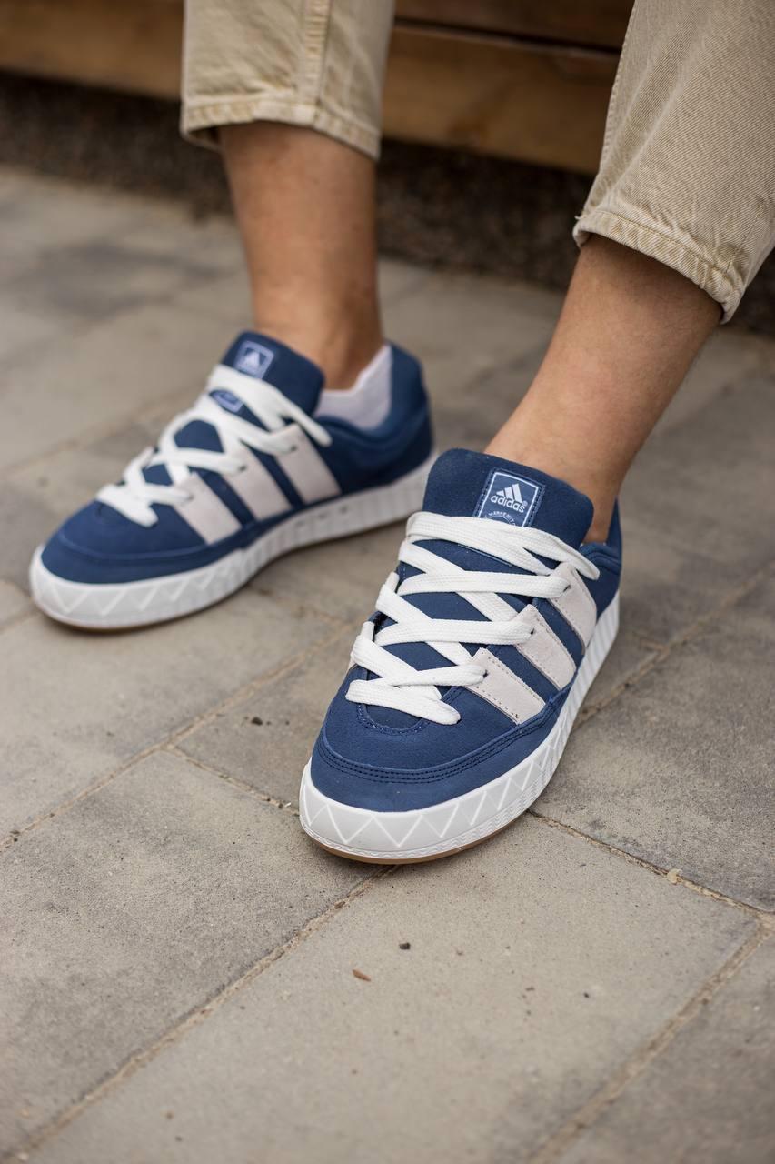 Adidas Adimatic Blue White