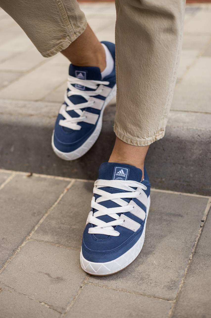 Adidas Adimatic Blue White