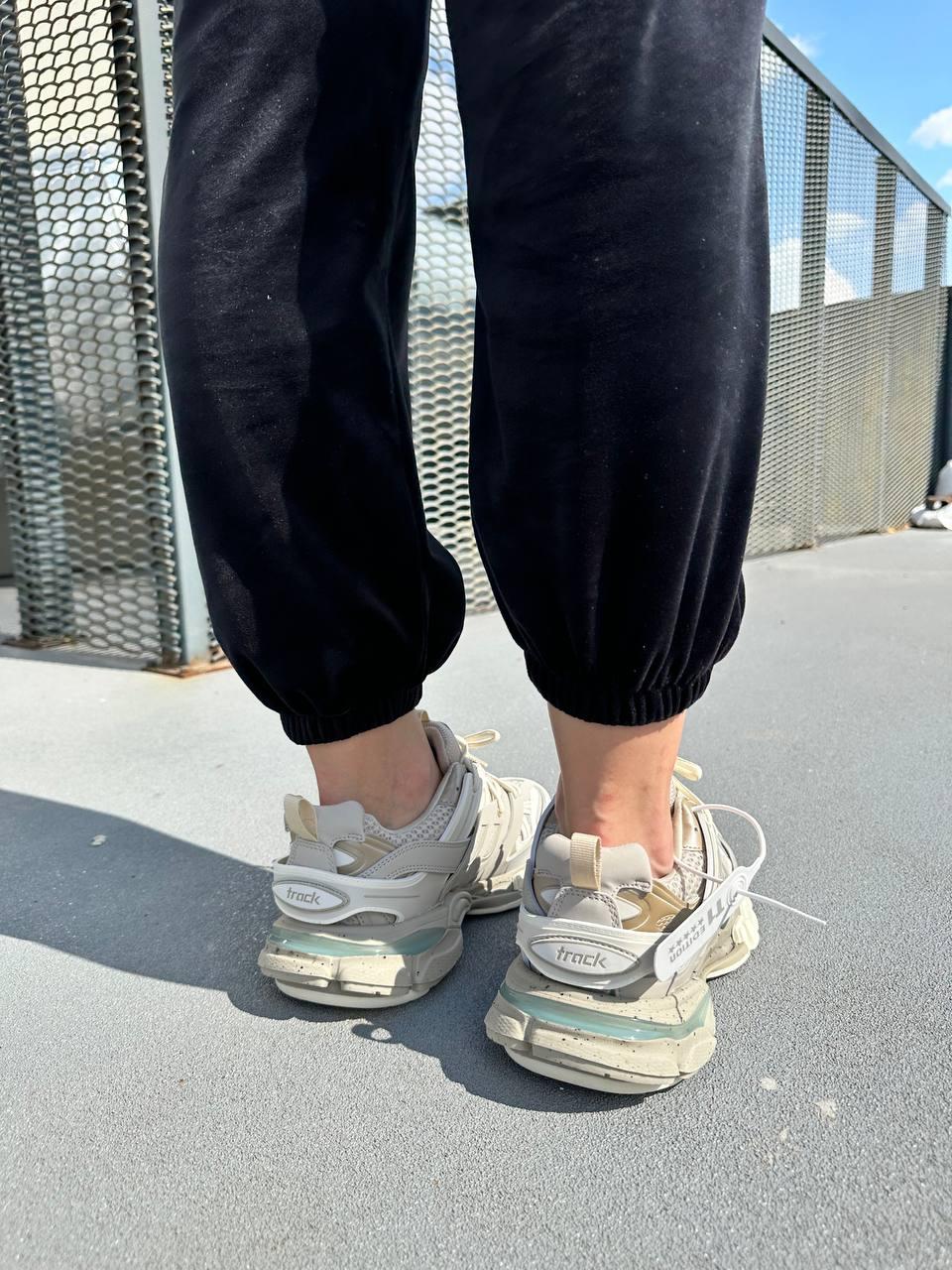 Balenciaga Track Recycled Sole in Beige