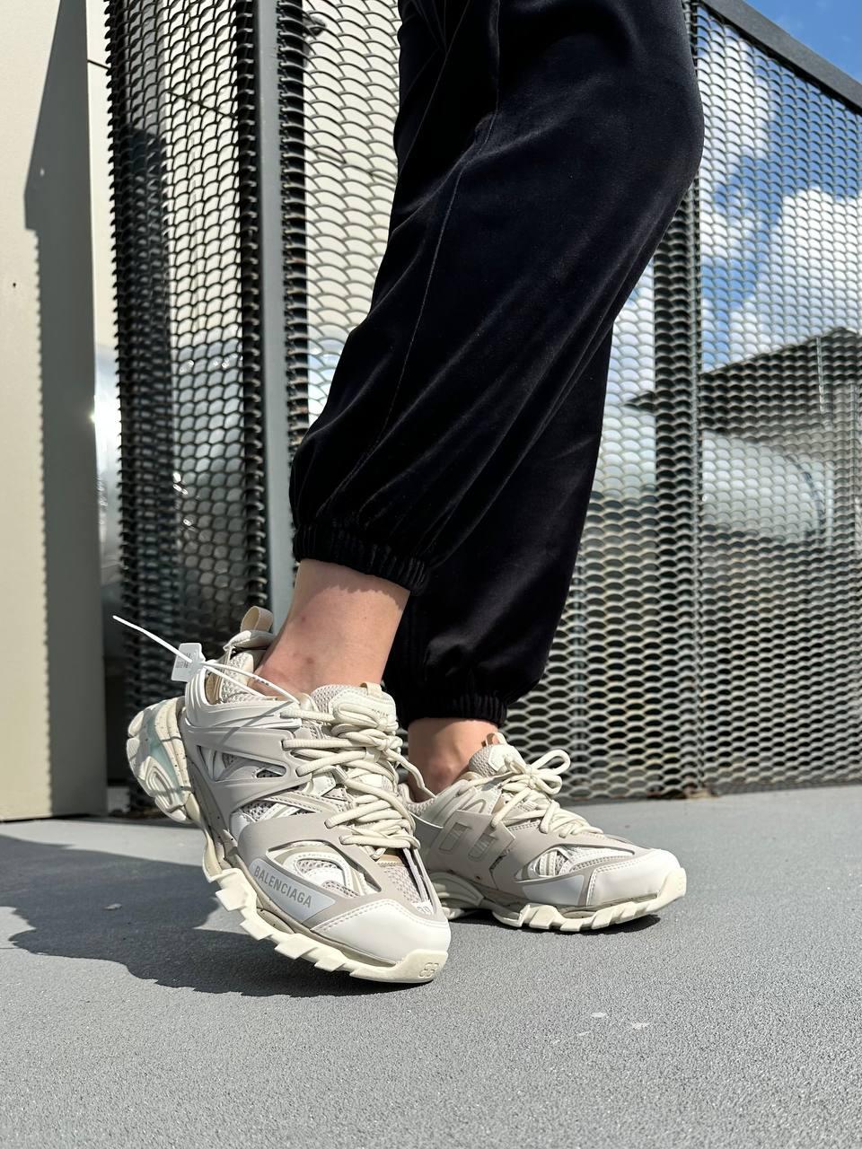 Balenciaga Track Recycled Sole in Beige