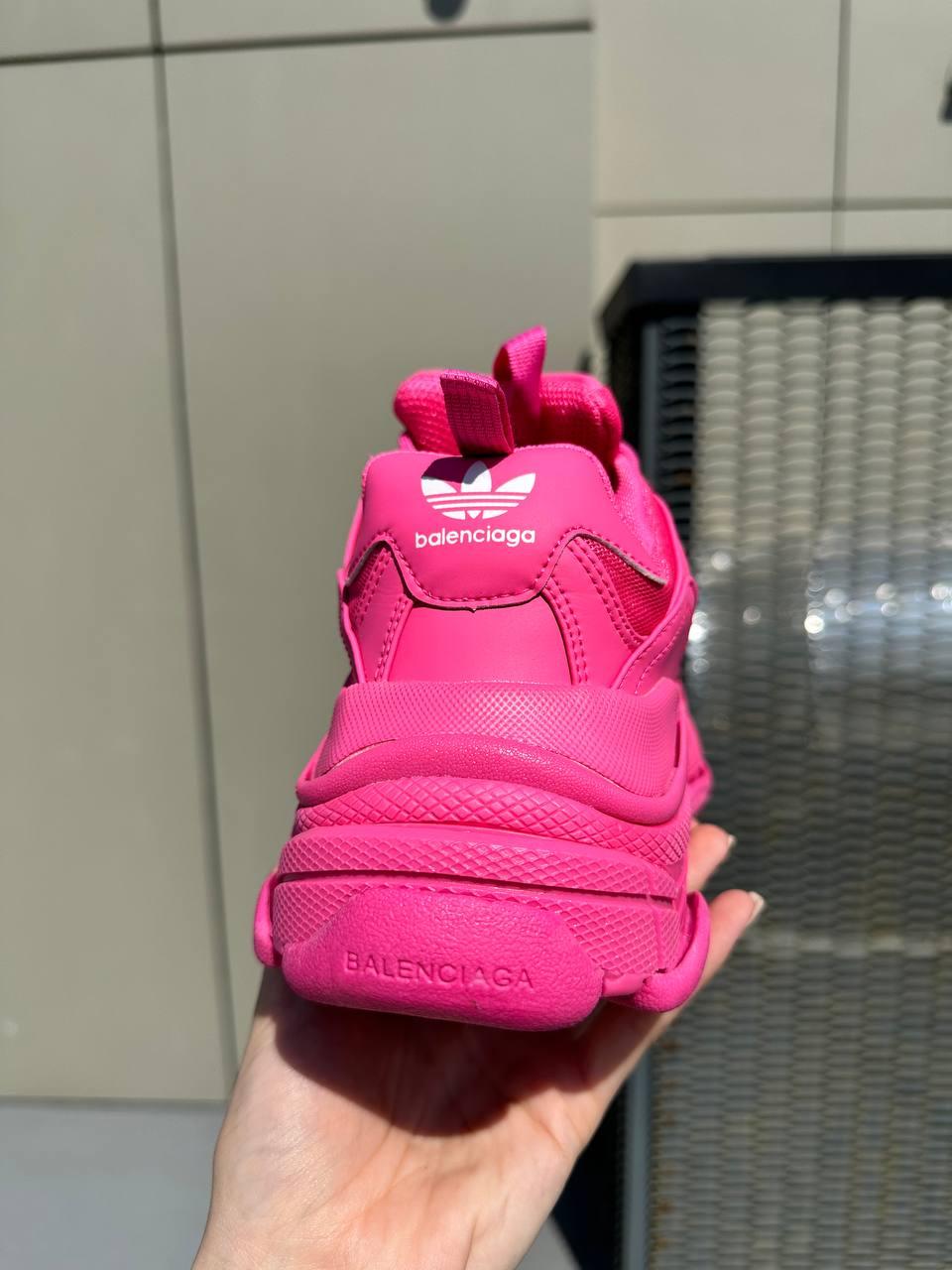 Adidas x Balenciaga Triple S Pink