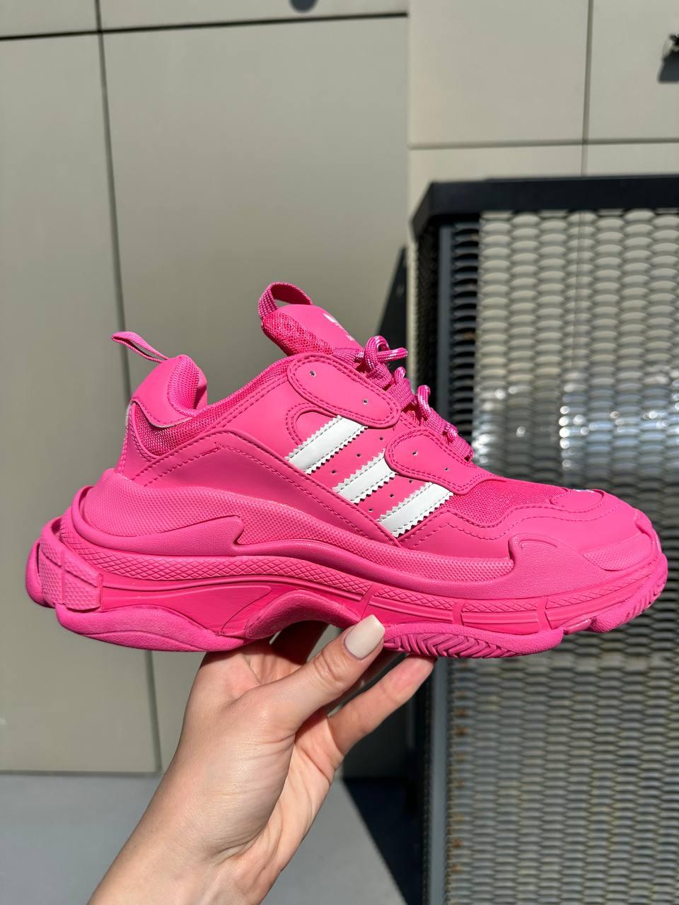 Adidas x Balenciaga Triple S Pink