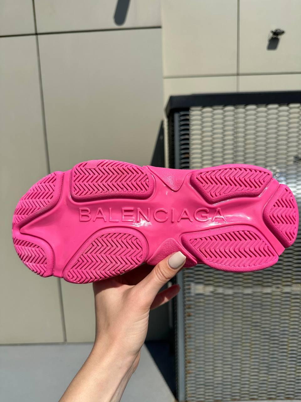 Adidas x Balenciaga Triple S Pink