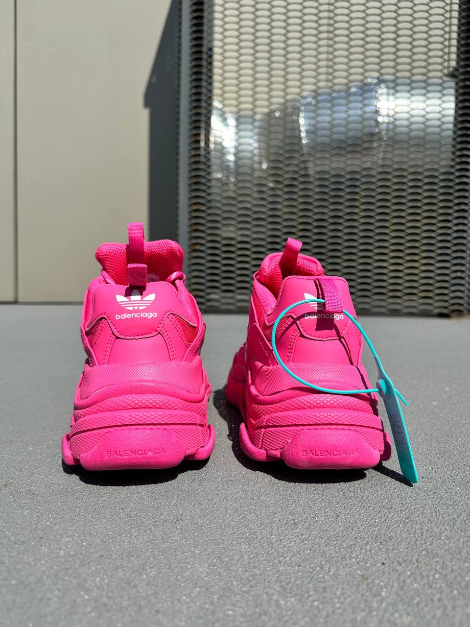 Adidas x Balenciaga Triple S Pink