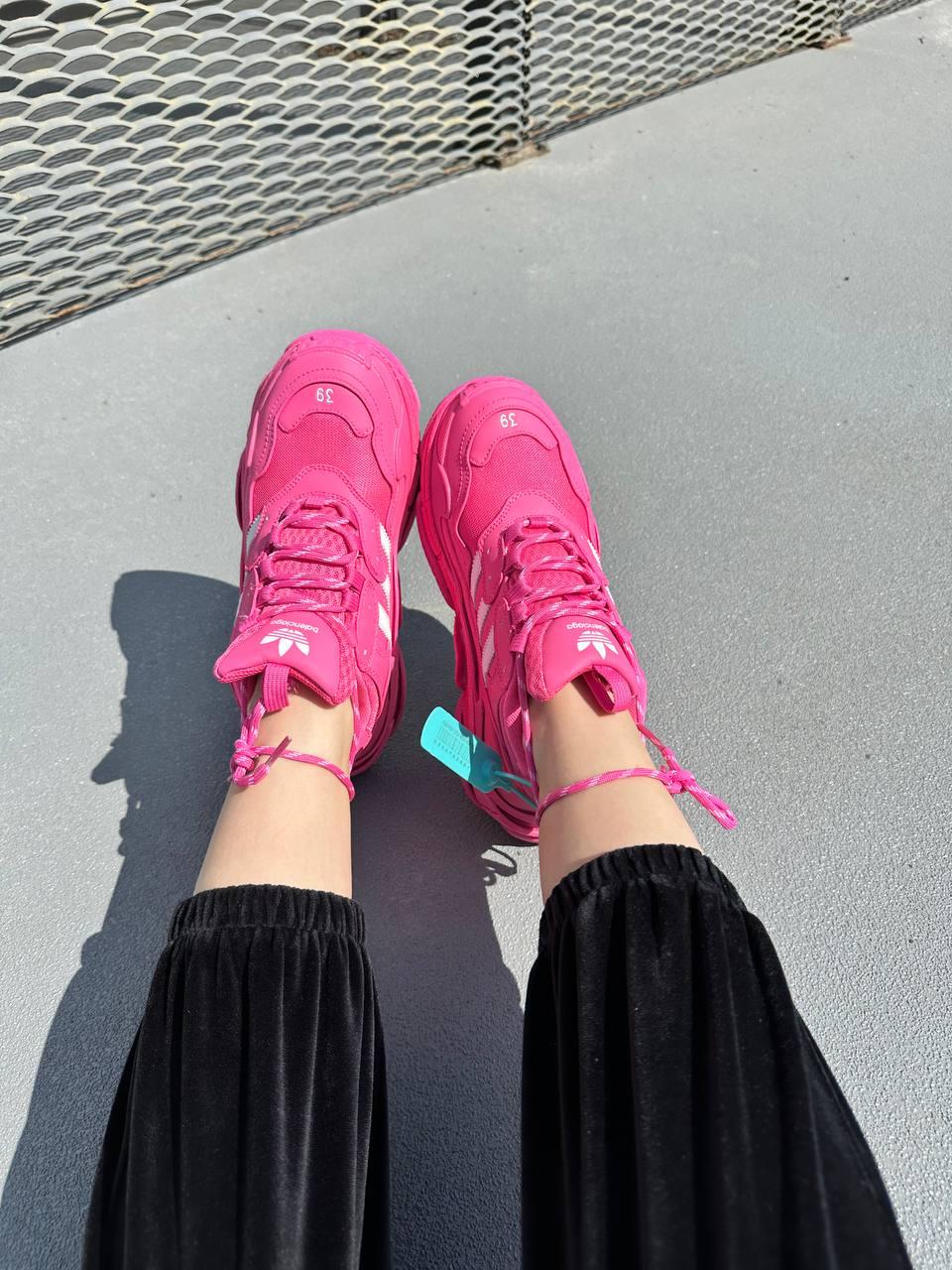 Adidas x Balenciaga Triple S Pink