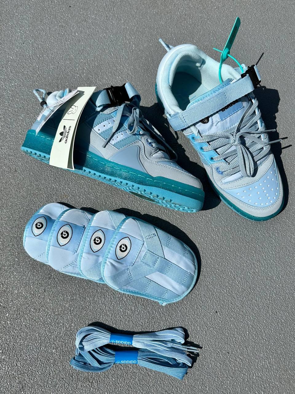 Adidas Forum x Bad Bunny Blue Tint
