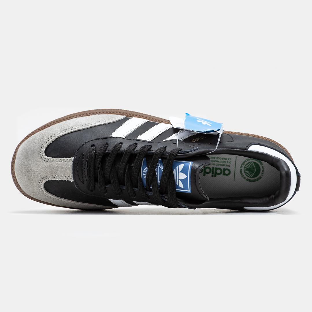 Adidas Samba Vegan Black White Grey