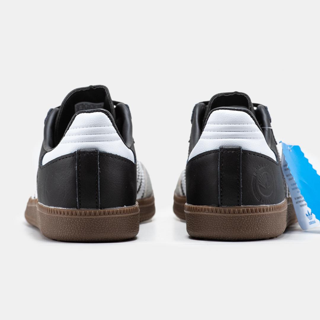 Adidas Samba Vegan Black White Grey
