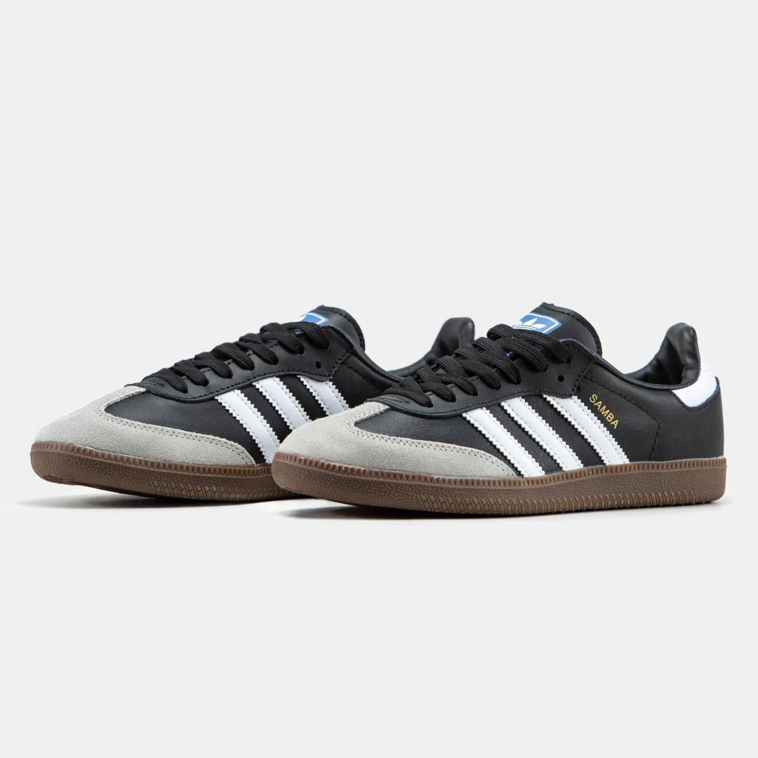 Adidas Samba Vegan Black White Grey