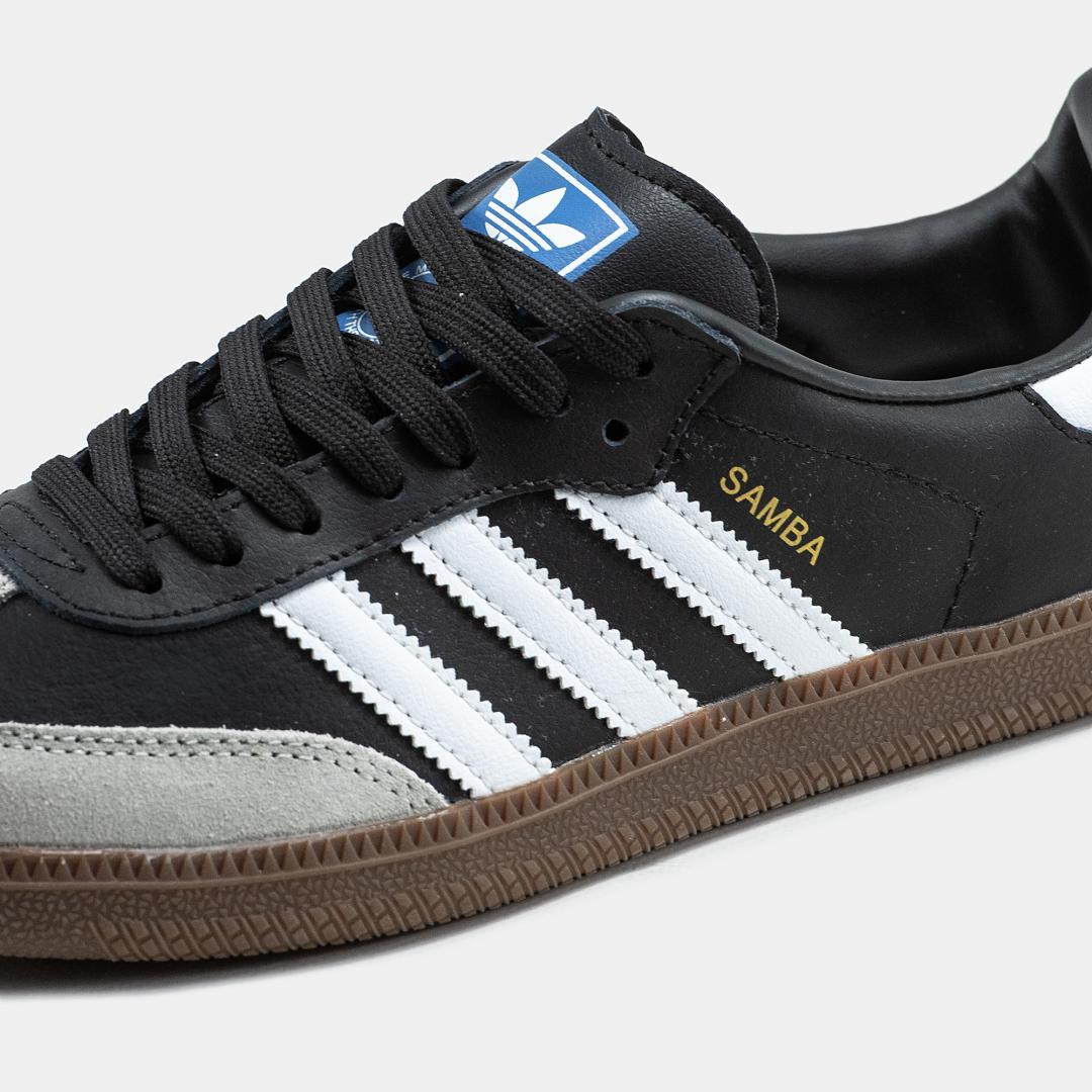 Adidas Samba Vegan Black White Grey