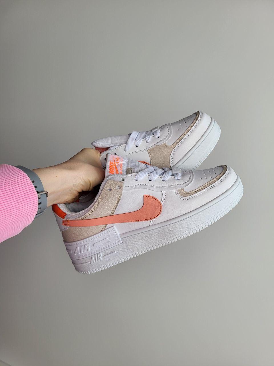 Nike Air Force Shadow Orange White