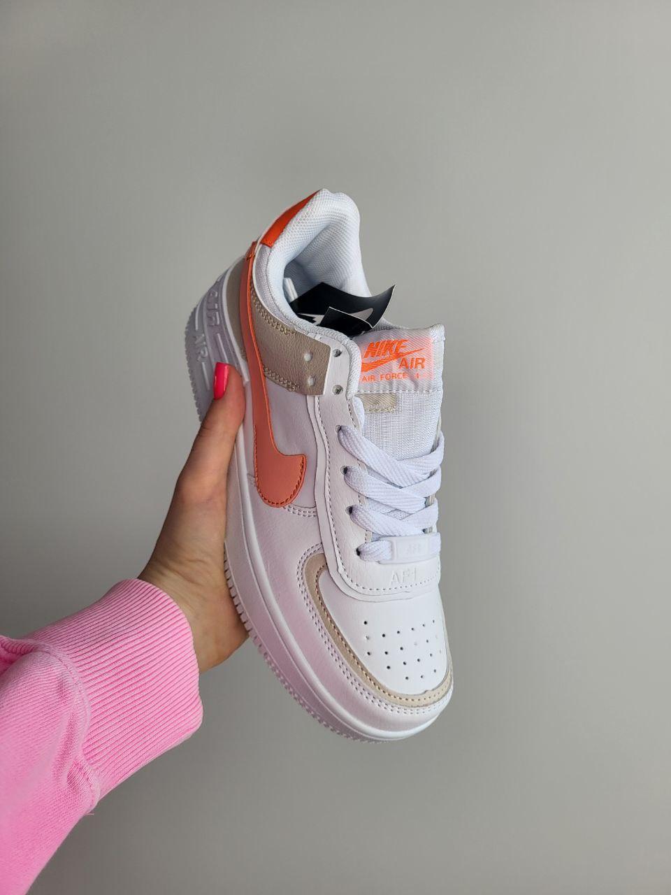 Nike Air Force Shadow Orange White