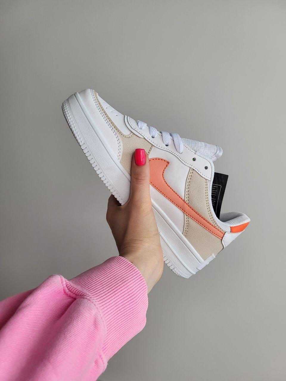 Nike Air Force Shadow Orange White