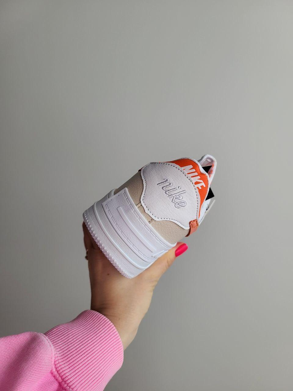 Nike Air Force Shadow Orange White