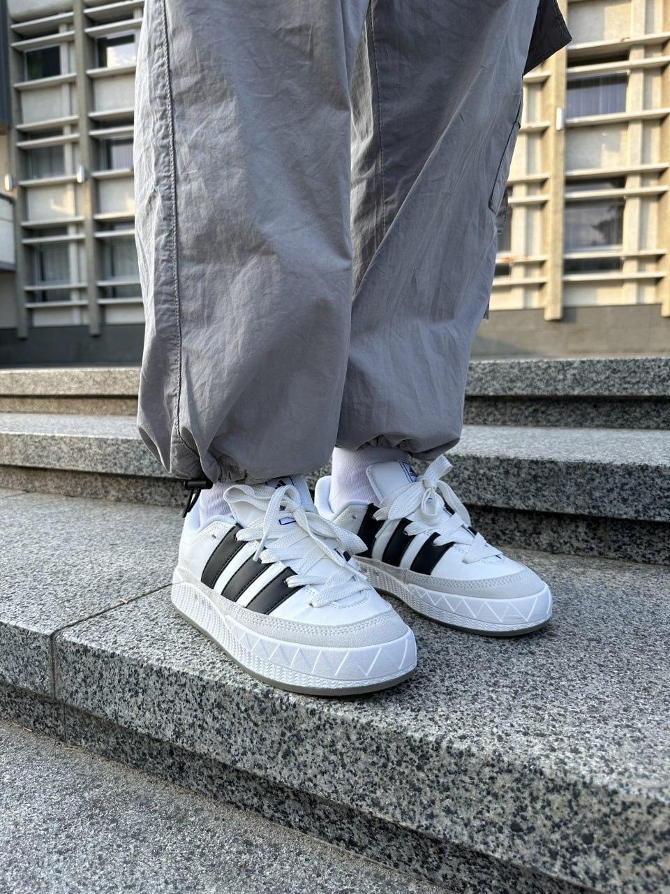 Adidas Adimatic White Black Grey