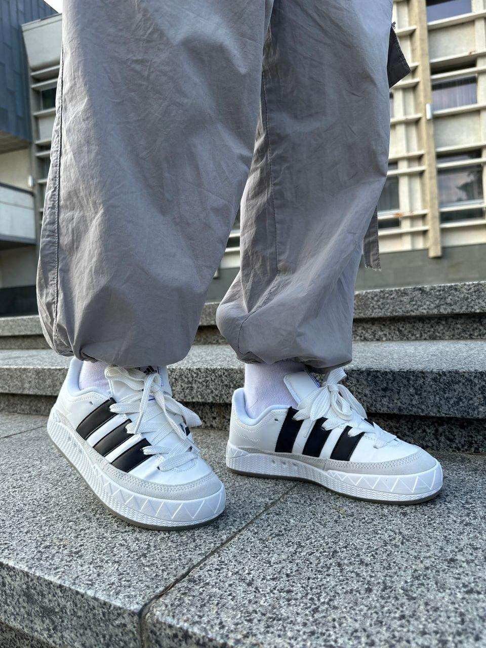 Adidas Adimatic White Black Grey