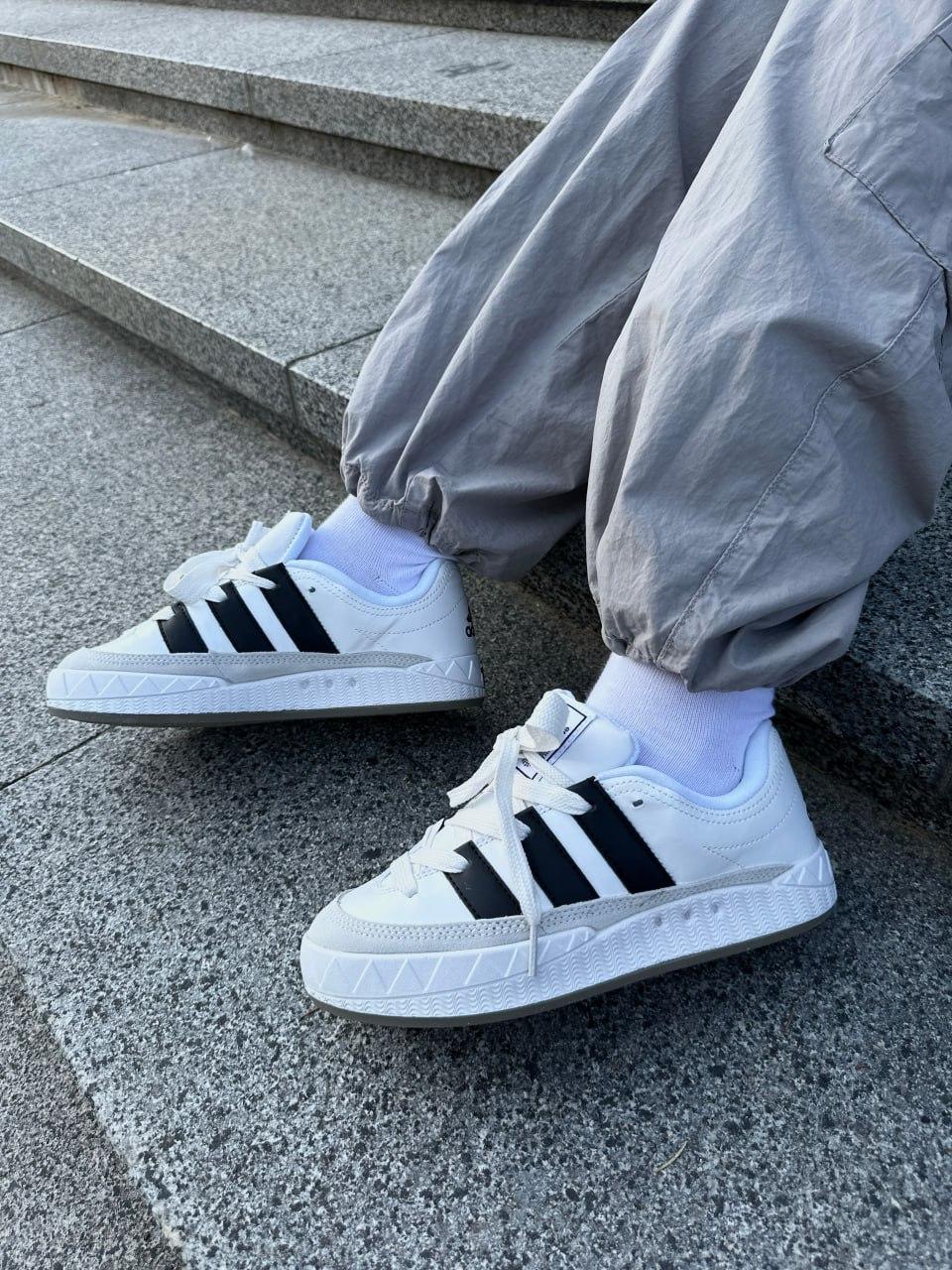 Adidas Adimatic White Black Grey