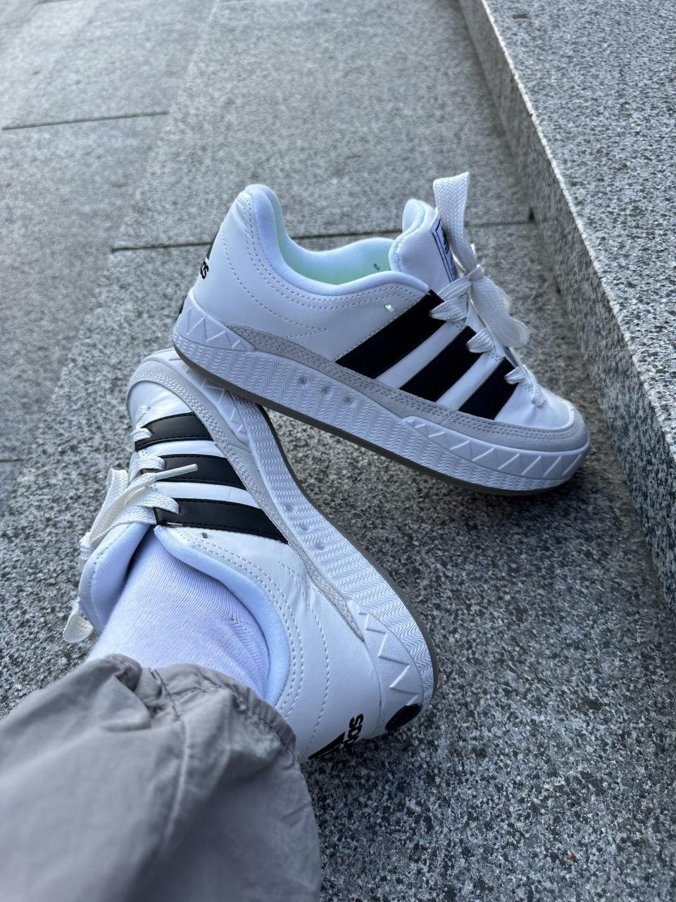 Adidas Adimatic White Black Grey