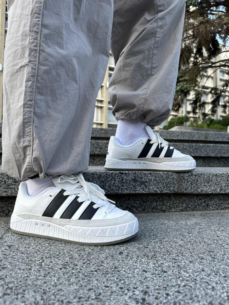 Adidas Adimatic White Black Grey