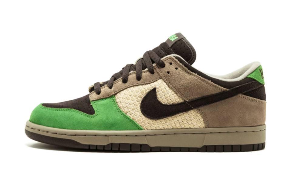 Nike SB Dunk Beige Brown Green