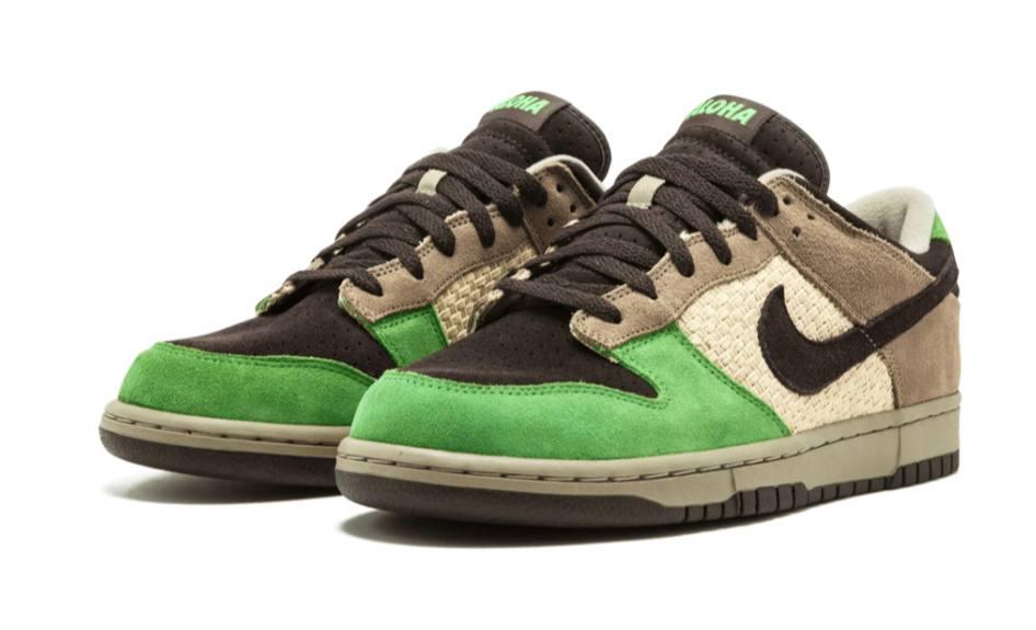 Nike SB Dunk Beige Brown Green