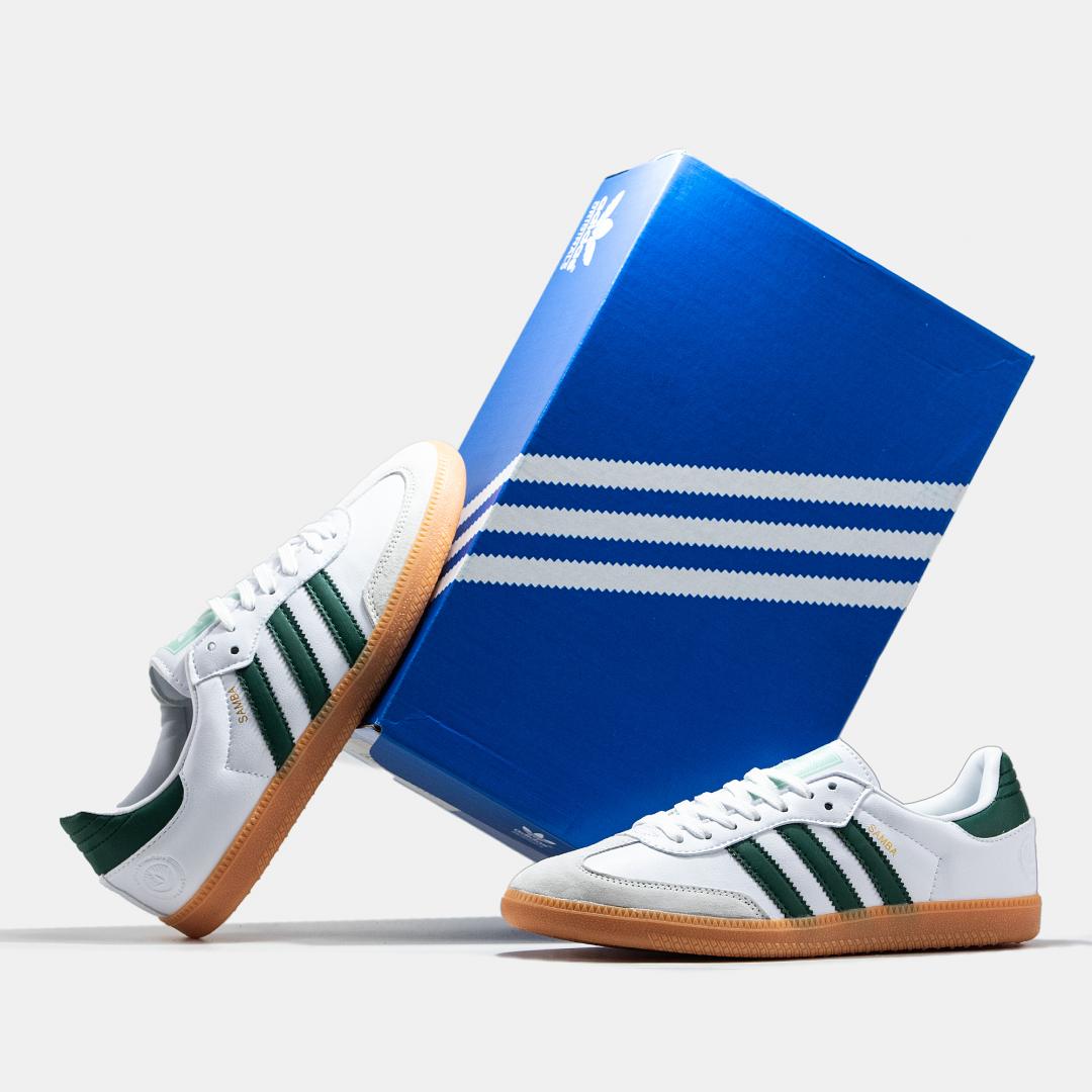 Adidas Samba Vegan White Green
