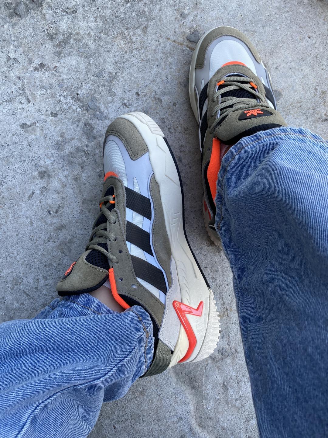 Adidas Niteball II Orbit Green Orange