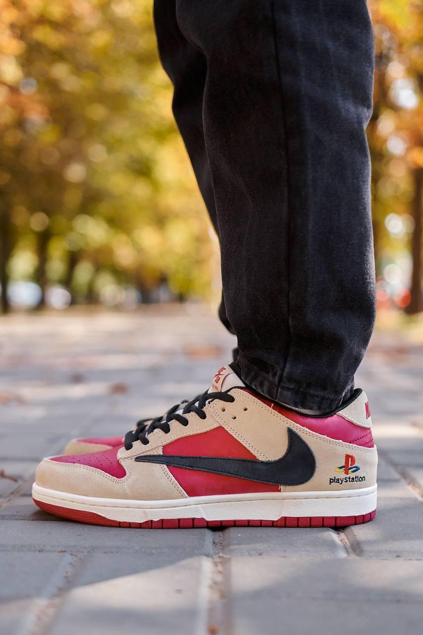 Nike SB Dunk Low x Travis Scott PlayStation Red