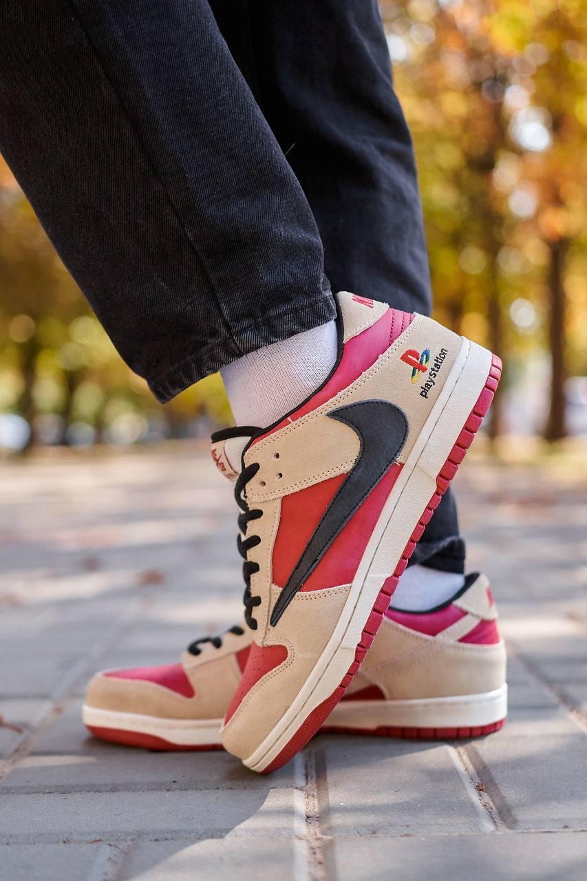 Nike SB Dunk Low x Travis Scott PlayStation Red