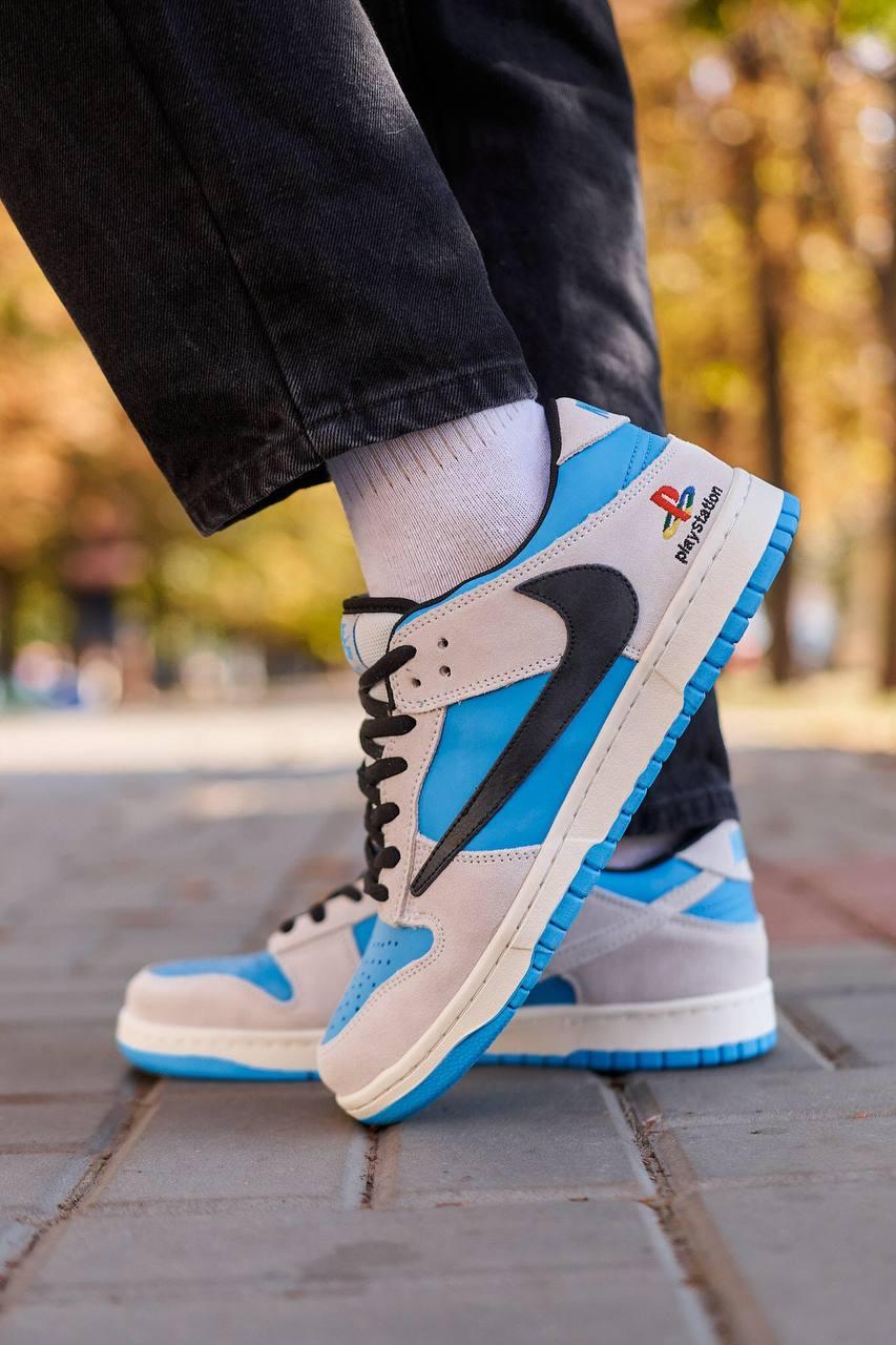 Nike SB Dunk Low x Travis Scott PlayStation Blue