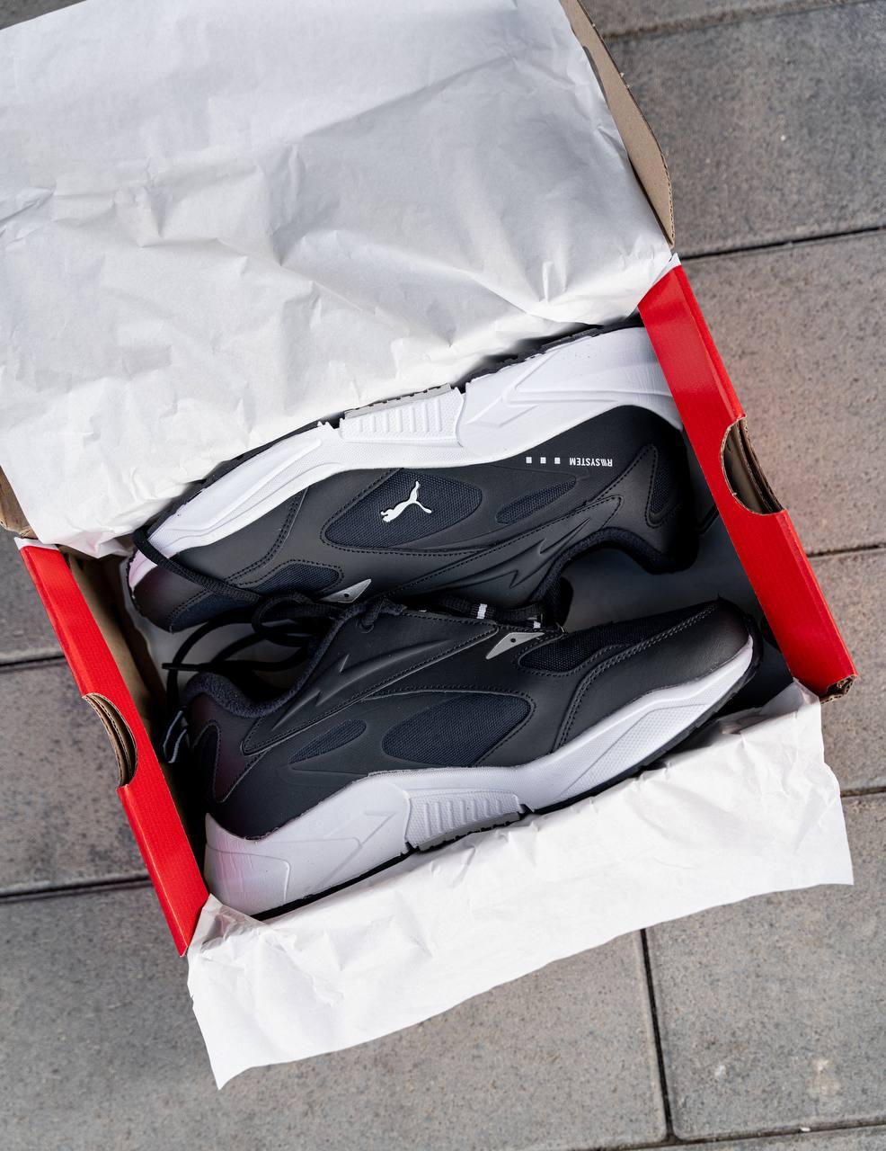 Puma RS Black White