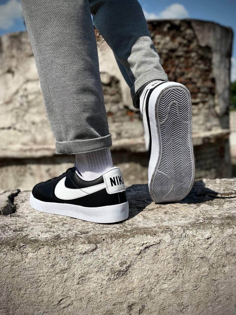 Nike Blazer Low Black White v2