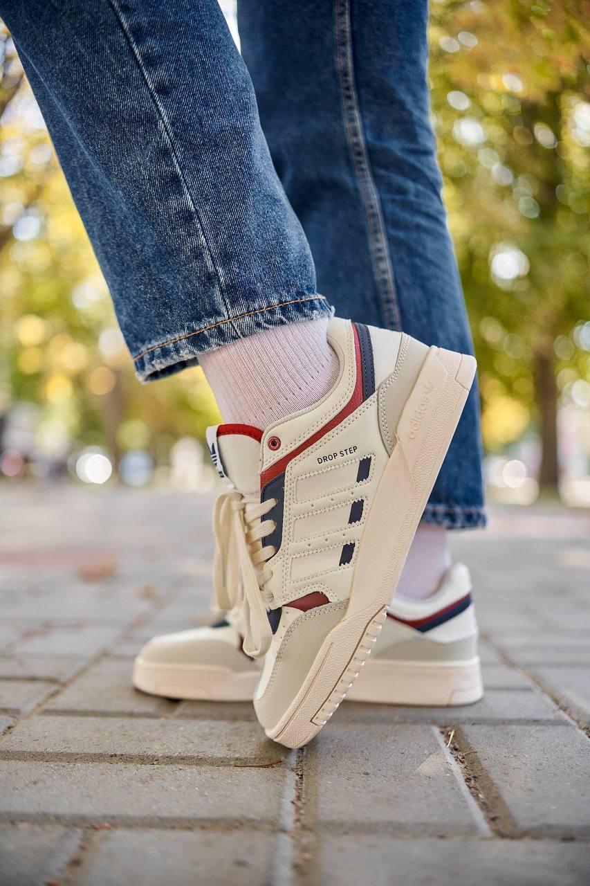 Adidas Drop Step Low Beige Blue