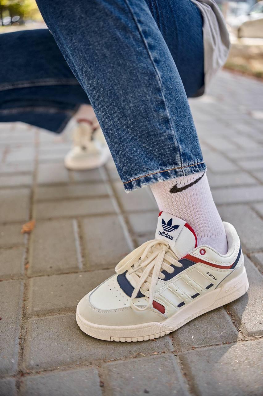 Adidas Drop Step Low Beige Blue