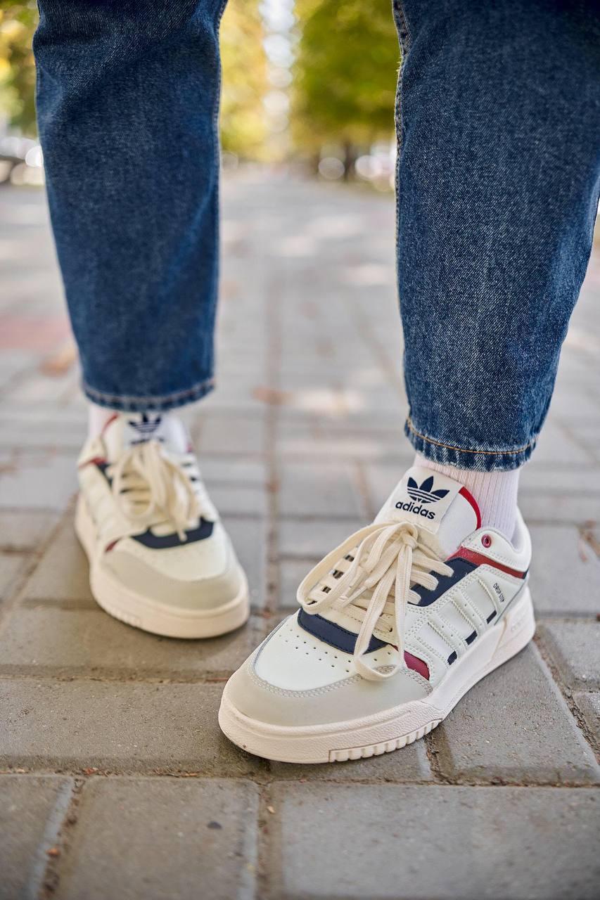 Adidas Drop Step Low Beige Blue