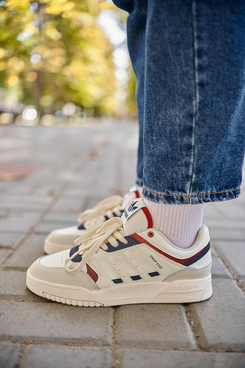 Adidas Drop Step Low Beige Blue