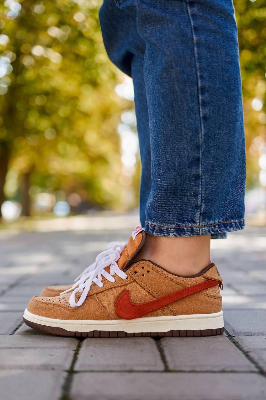 CLOT Nike Dunk Low SP Cork