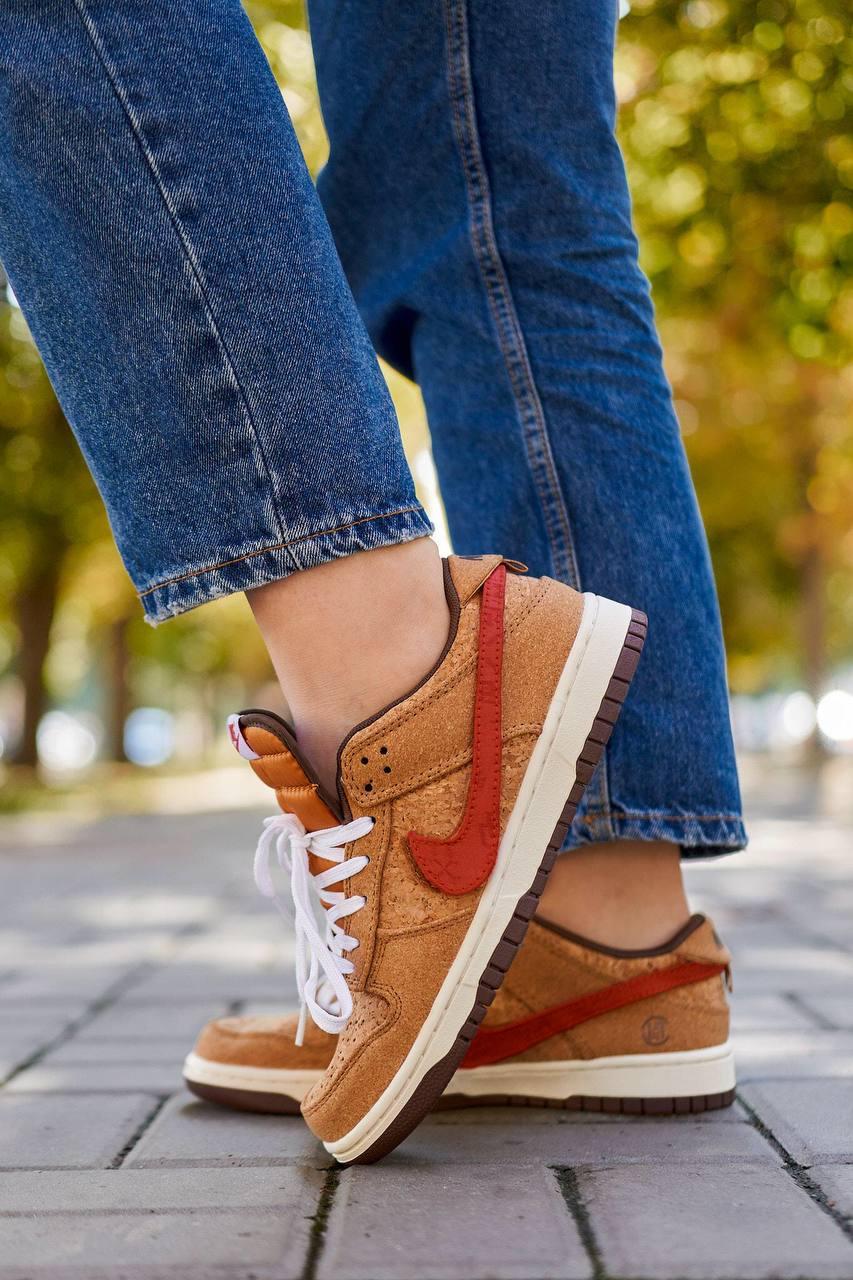 CLOT Nike Dunk Low SP Cork