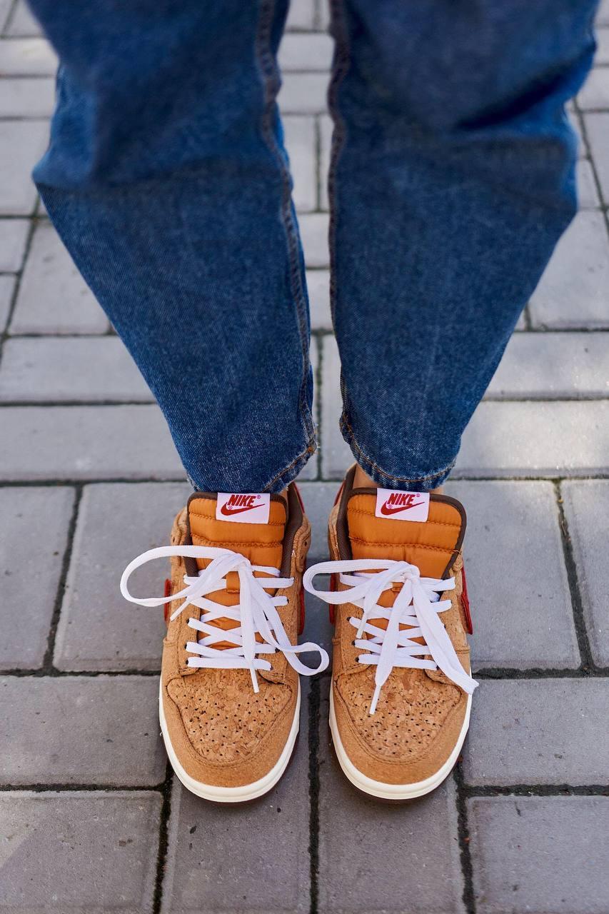 CLOT Nike Dunk Low SP Cork