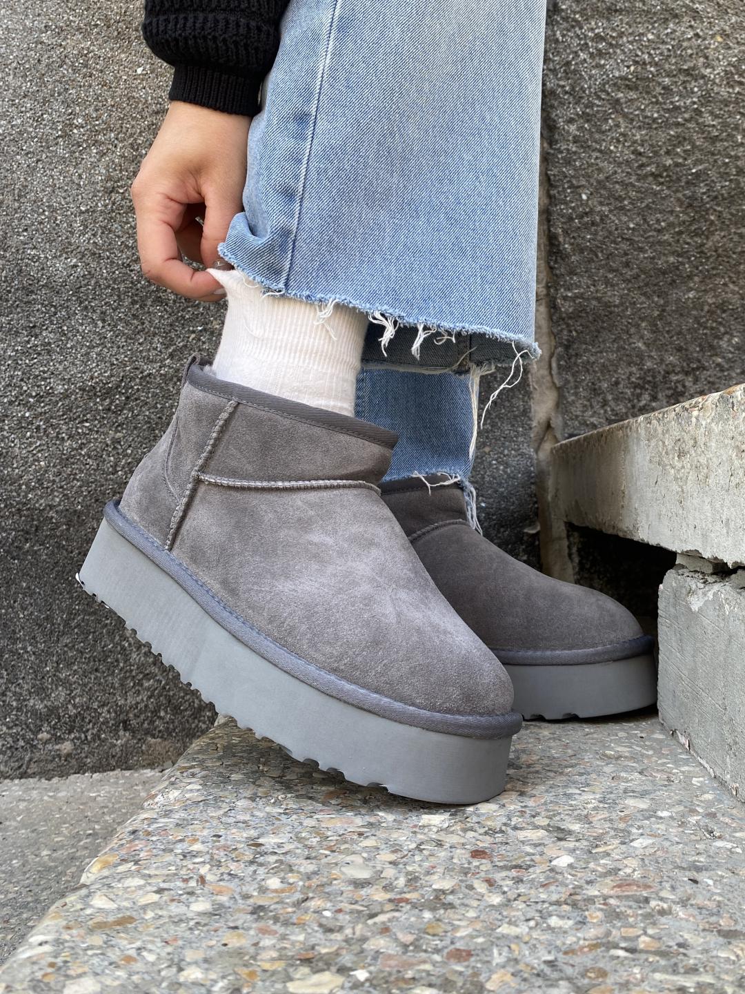 Ugg Classic Ultra Mini Platform Grey