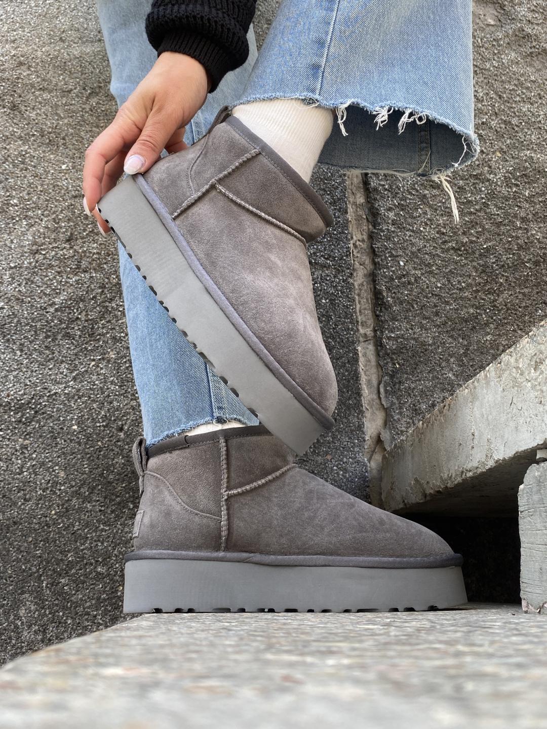 Ugg Classic Ultra Mini Platform Grey