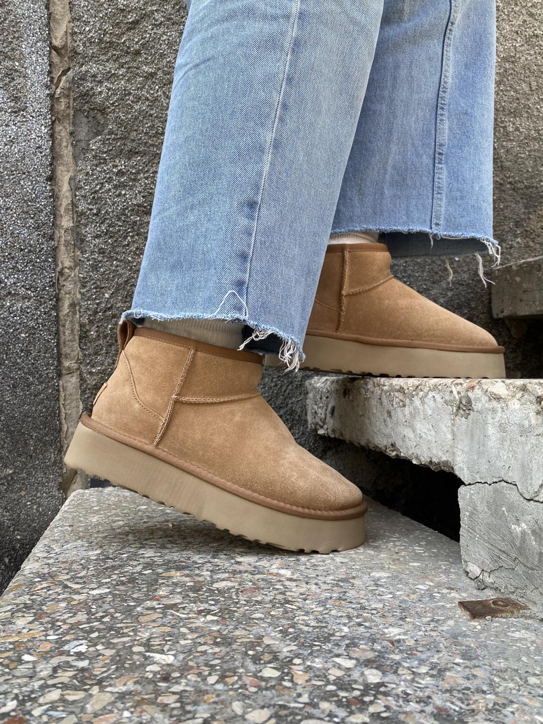 Ugg Classic Ultra Mini Platform Chestnut